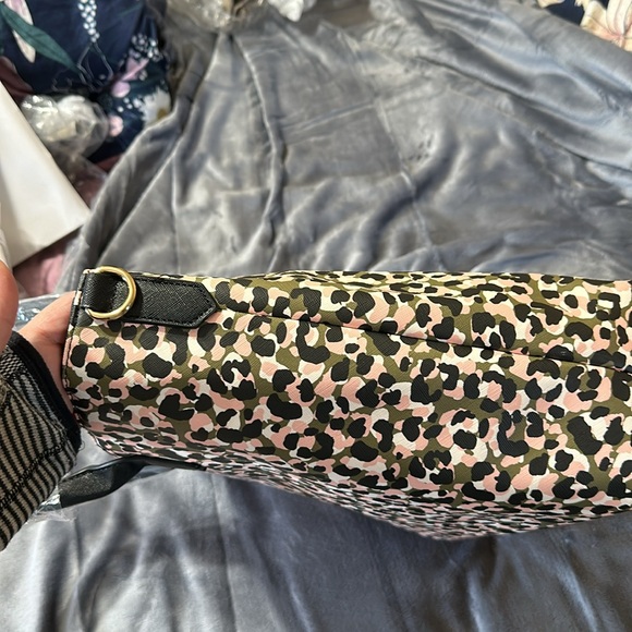 Tria Turk leopard tote handbag - Picture 6 of 11